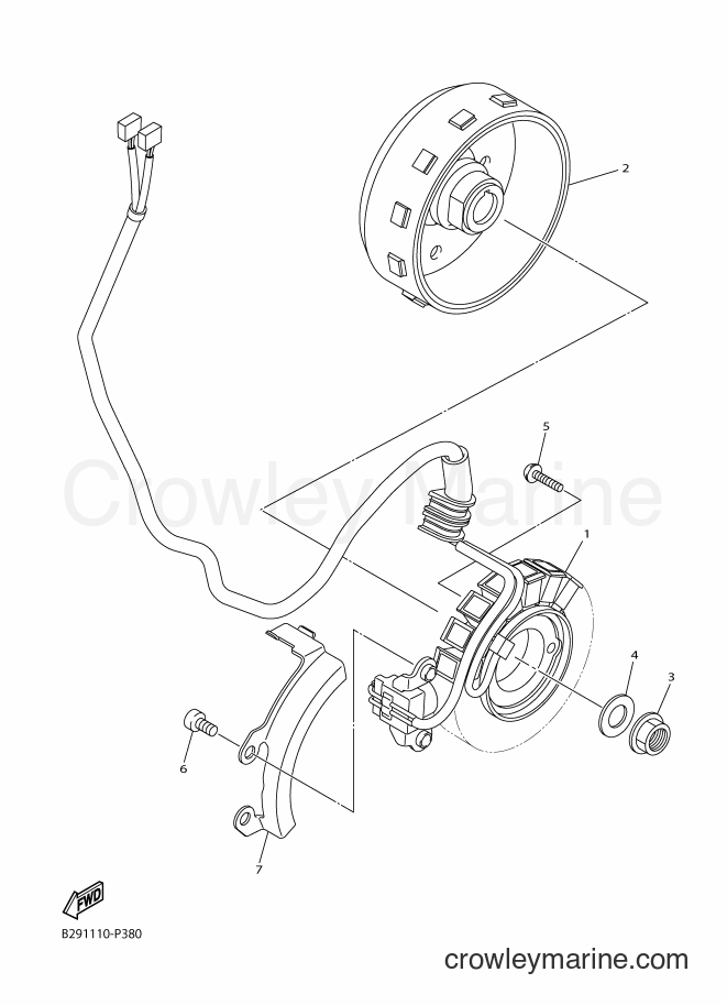 2016 Dirt Bike WR250F - WR250F (2GB8) [010] - GENERATOR