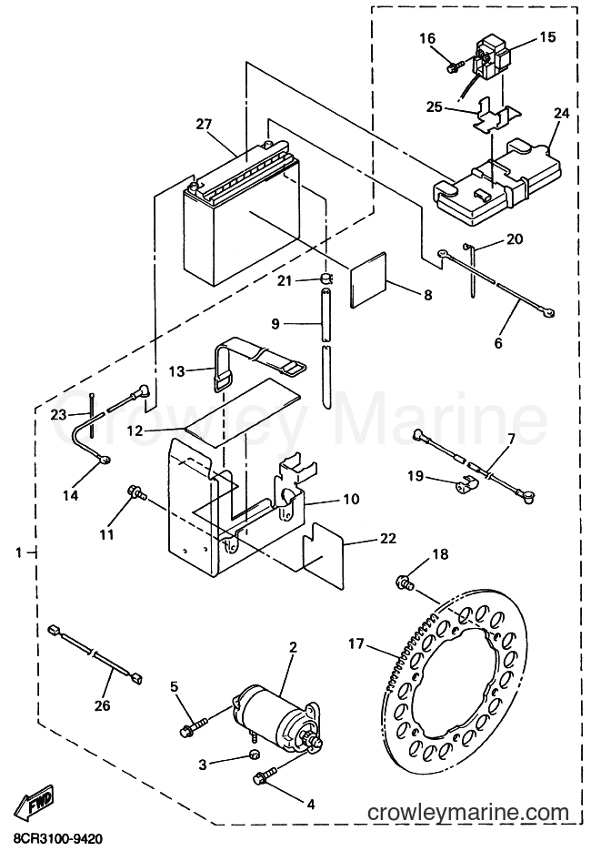 Yamaha Motors VX600LT (8CS3) [010] - ALTERNATE (ELECTRICAL)