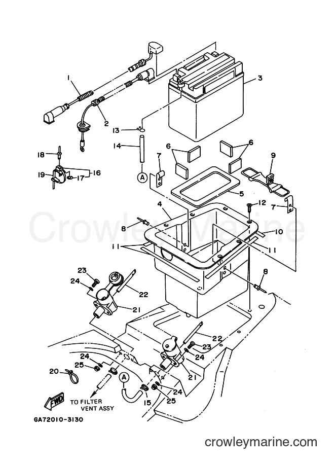 Yamaha Motors WB700 (GA7D) [99A] - ELECTRICAL 2