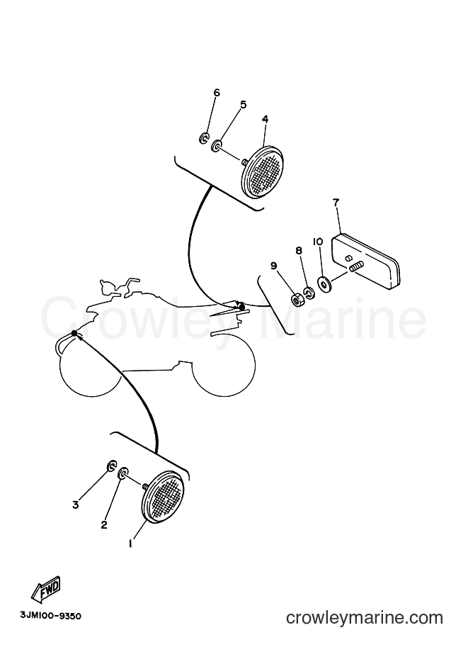Yamaha Motors YFS200 (3JMG) [010] - ELECTRICAL 2