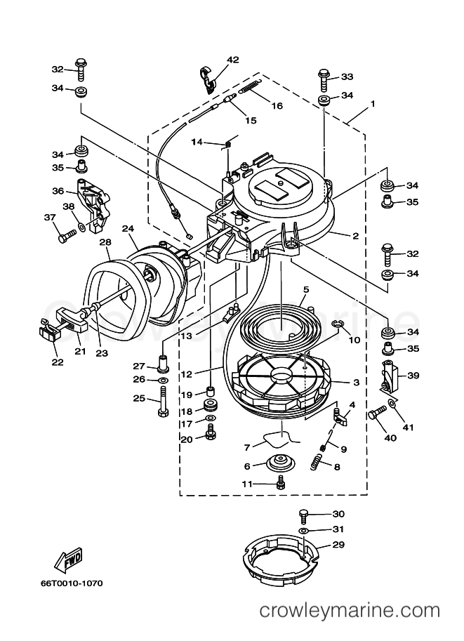 Yamaha Motors (E)40X (66T2) [430] - STARTER