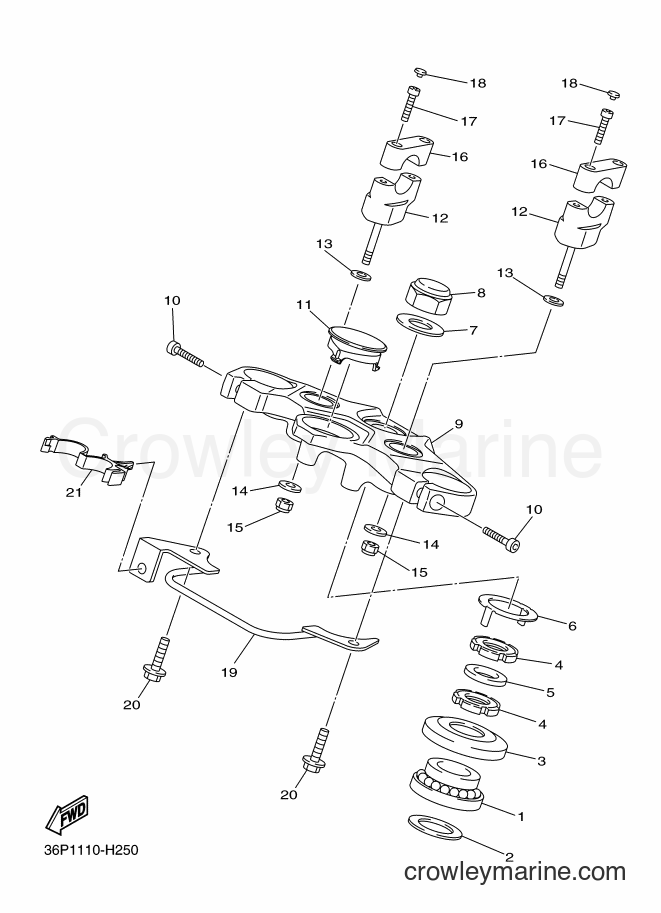 2016 Street Bike XJ6F - XJ6F (2SRC) [010] - STEERING