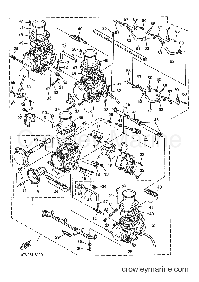 Yamaha Motors YZF600R (4WD5) [010] - CARBURETOR