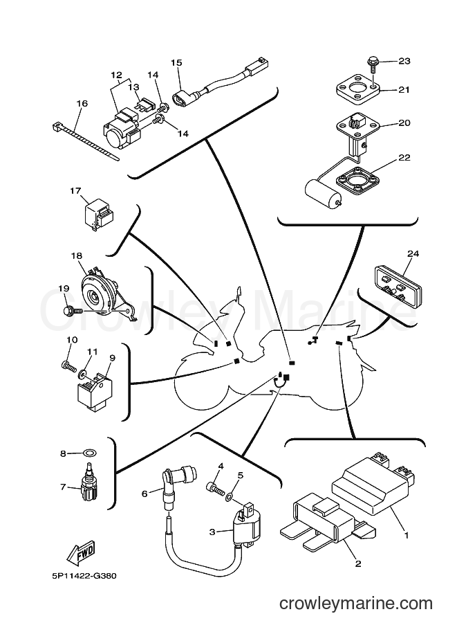 Yamaha Motors AT135C (5P17) [010] - ELECTRICAL 2