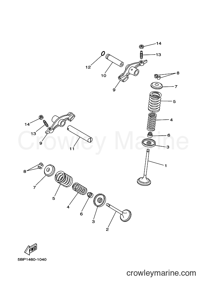 Yamaha Motors YFS250 (4D32) [010] - VALVE