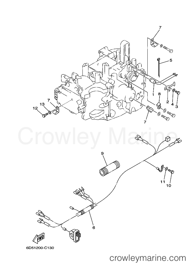 Yamaha Motors F25C (6D54) [030] - ELECTRICAL 2