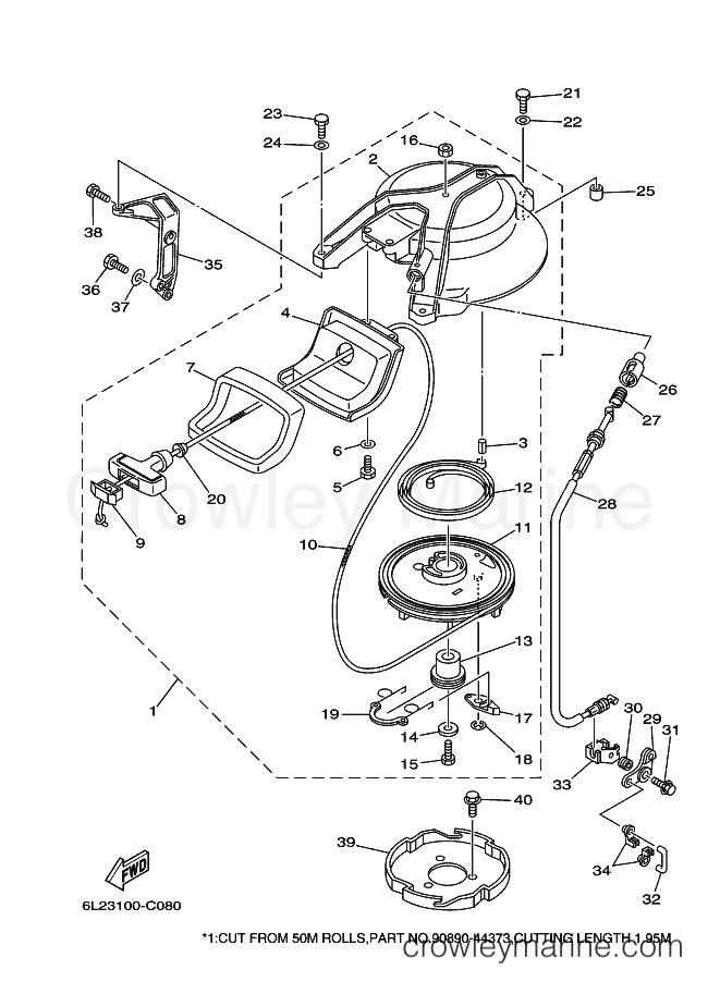 Yamaha Motors 20MLHF (6L36) [060] - STARTER