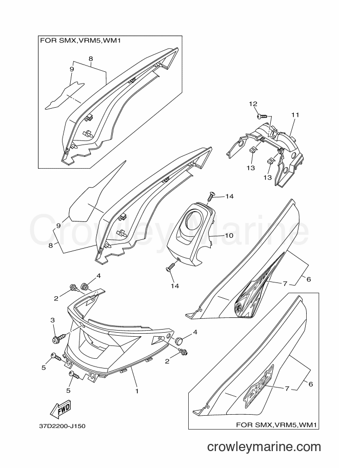 2009 Scooter YW125 - YW125 (1CN1) [010] - SIDE COVER