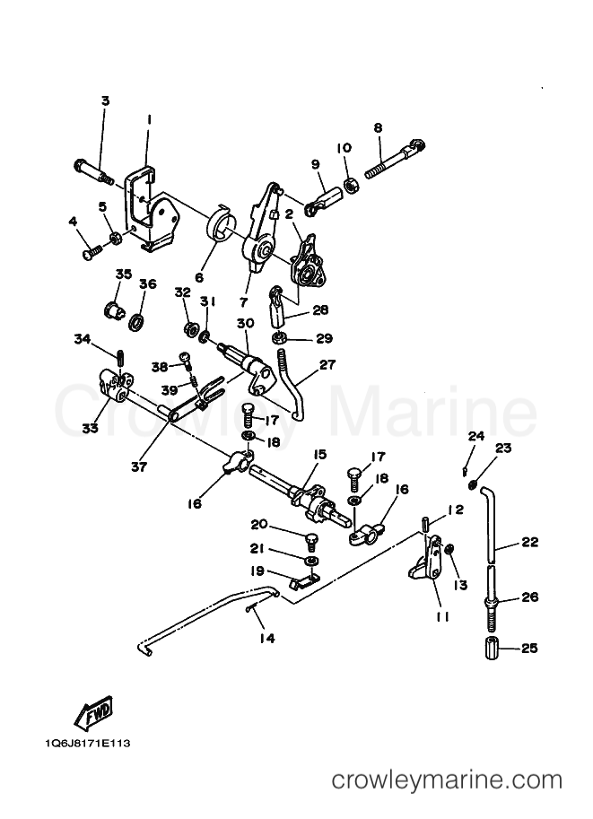 Yamaha Motors 30D (6J80) [010] - CONTROL