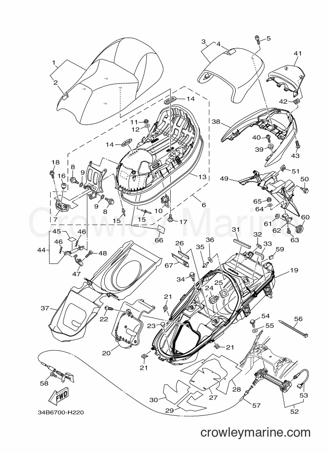 Yamaha Motors YP400 (34BD) [010] - SEAT