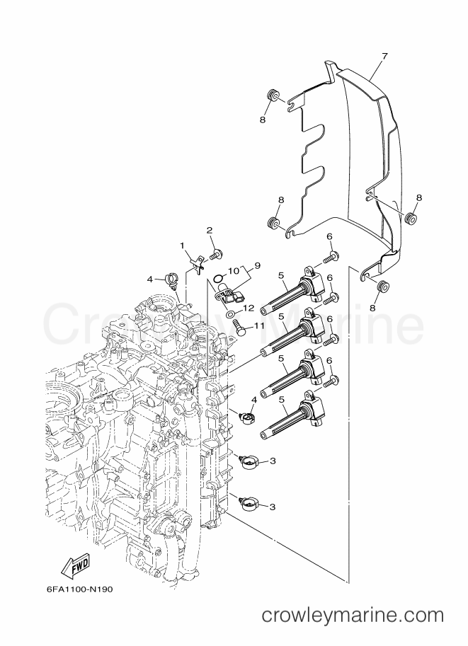 Yamaha Motors F175AETL (6FA2) [050] - ELECTRICAL 3