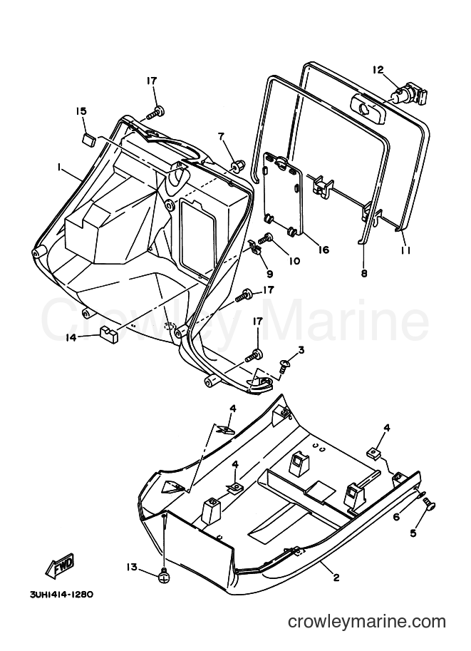 1997 Scooter XC150LC - XC150LC (5EE2) [999] - LEG SHIELD