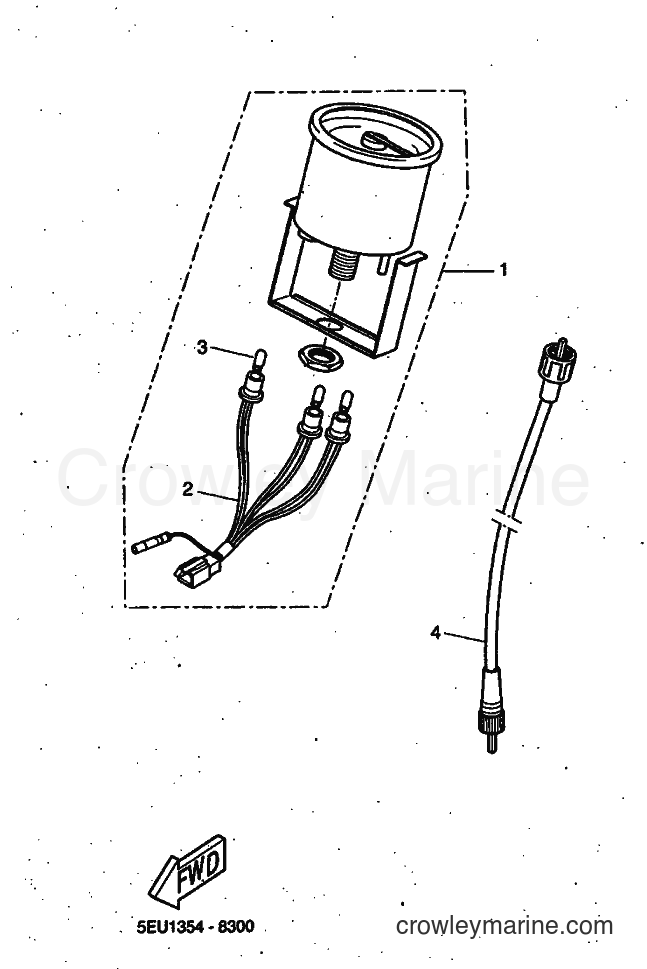1999 Scooter YH50 - YH50 (5JB1) [010] - MEDIDOR