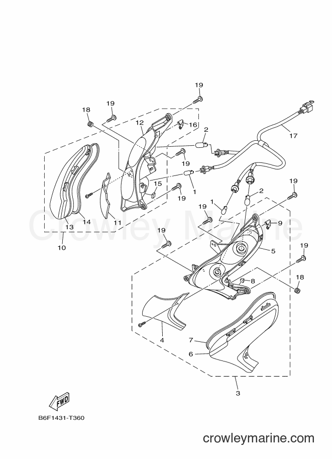 Yamaha Motors T115FL-5 (B6F4) [010] - FLASHER LIGHT