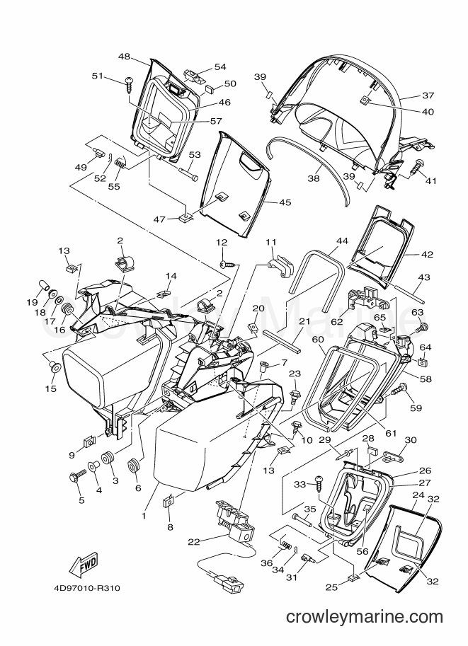 2016 Maxi-Scooter YP250 - YP250 (4D97) [010] - LEG SHIELD