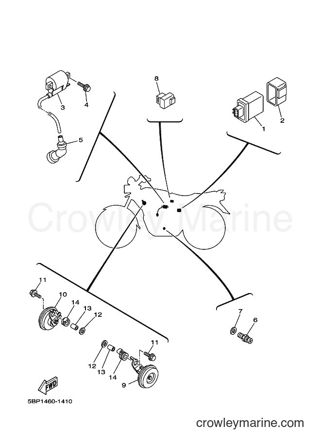 2004 Street Bike SX-4 - SX-4 (5BP2) [010] - ELECTRICAL 2