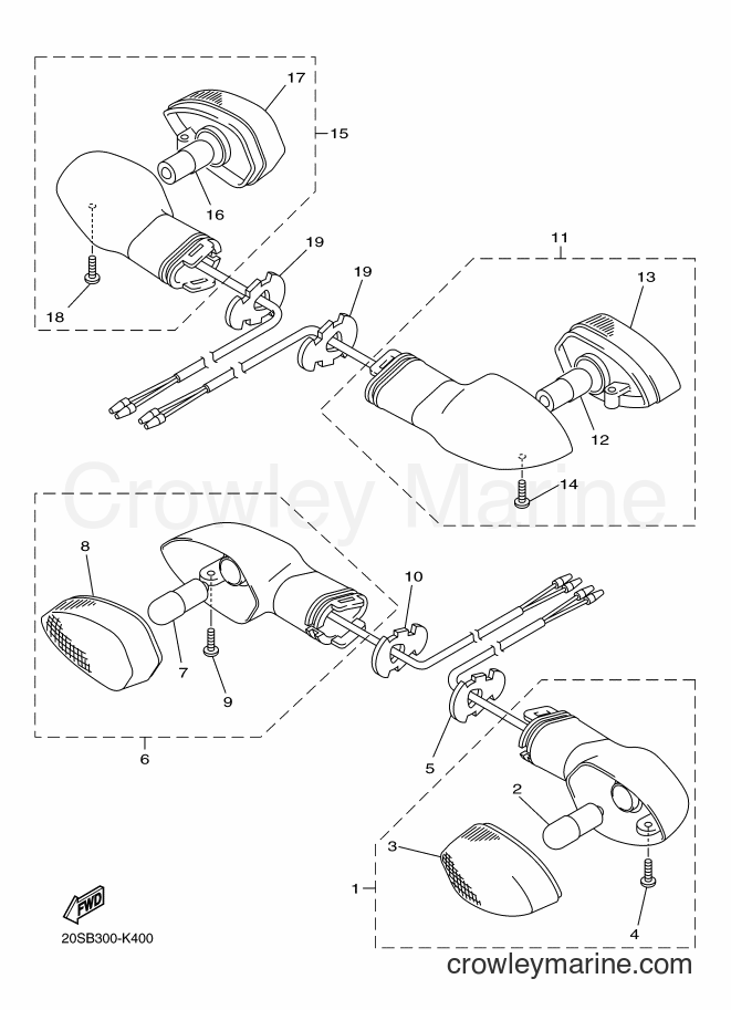 2011 Street Bike XJ6N - XJ6N (20SB) [010] - FLASHER LIGHT