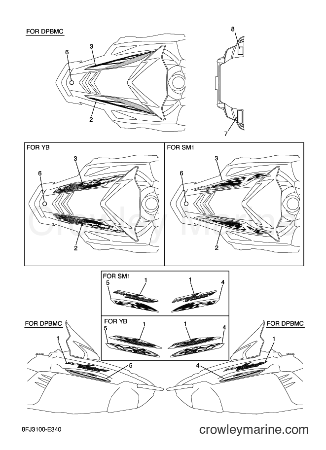 2006 Snowmobile RS10RS - RS10RS (8GH2) [010] - EMBLEM
