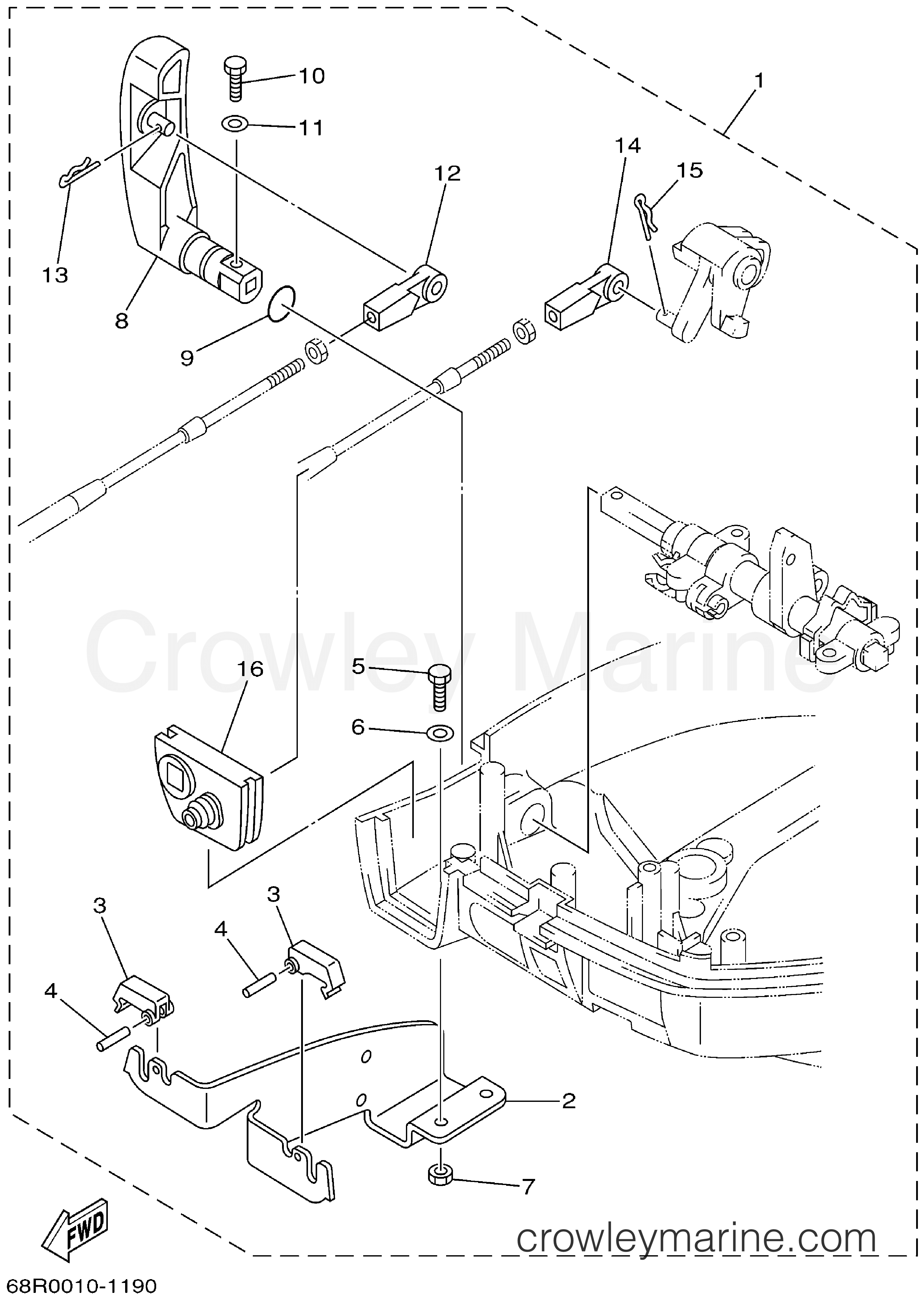 Yamaha Motors F6MSHA - REMO-CON ATTACHMENT