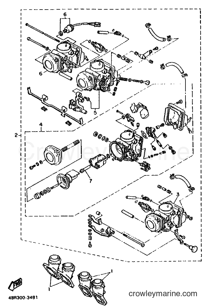 Yamaha Motors XJ600S (4EB2) [999] - ALTERNATE FOR ENGINE