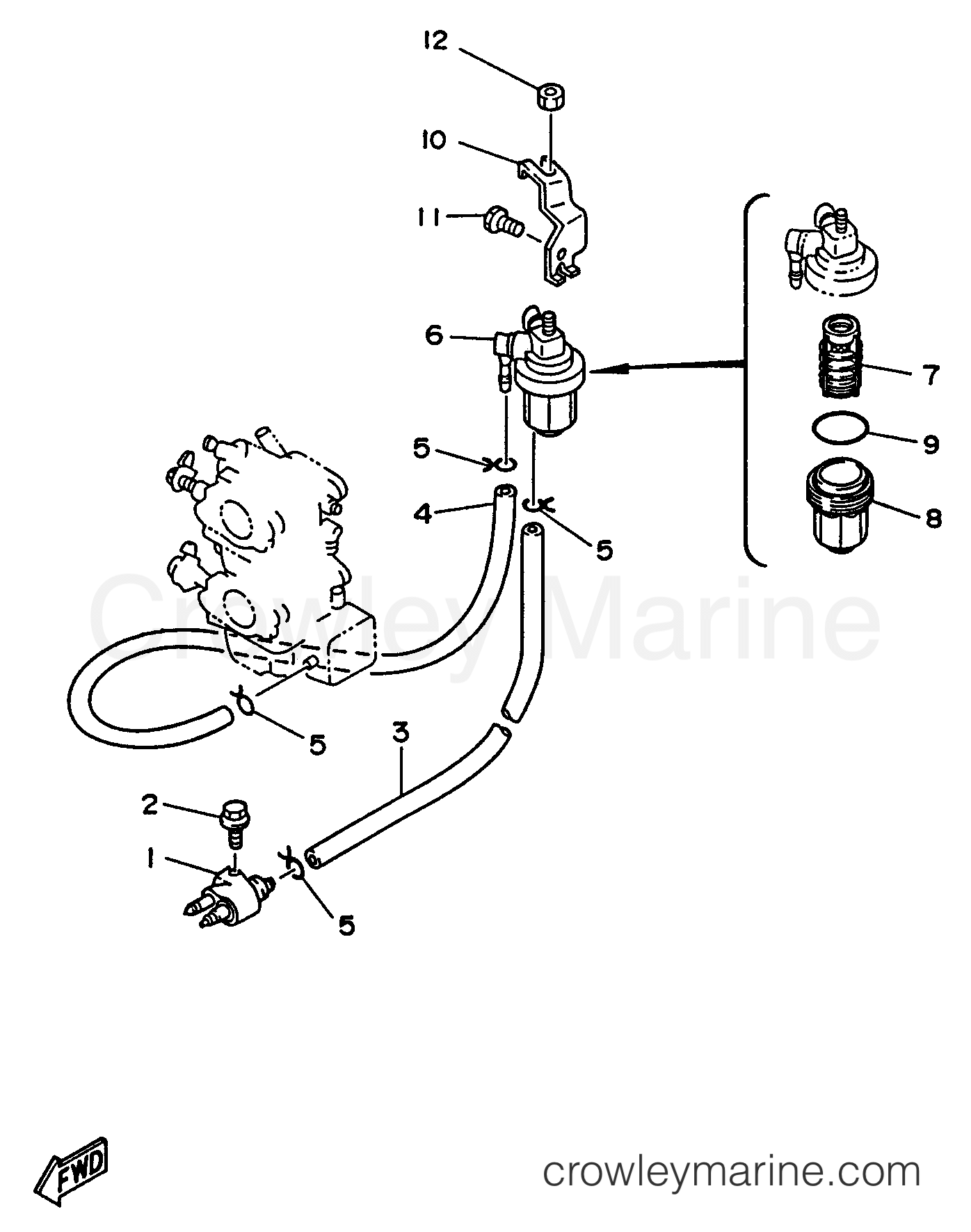Yamaha Motors 20MLHV - FUEL