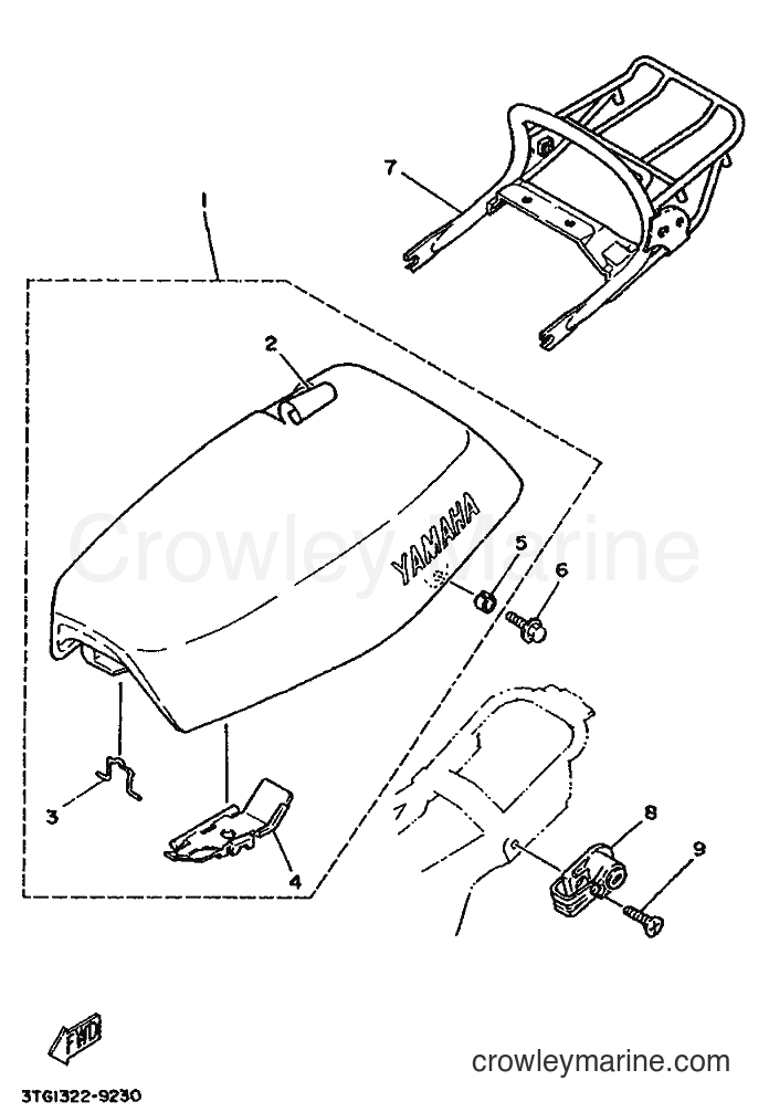 1992 Scooter DT50M - DT50M (3TG2) [999] - SEAT