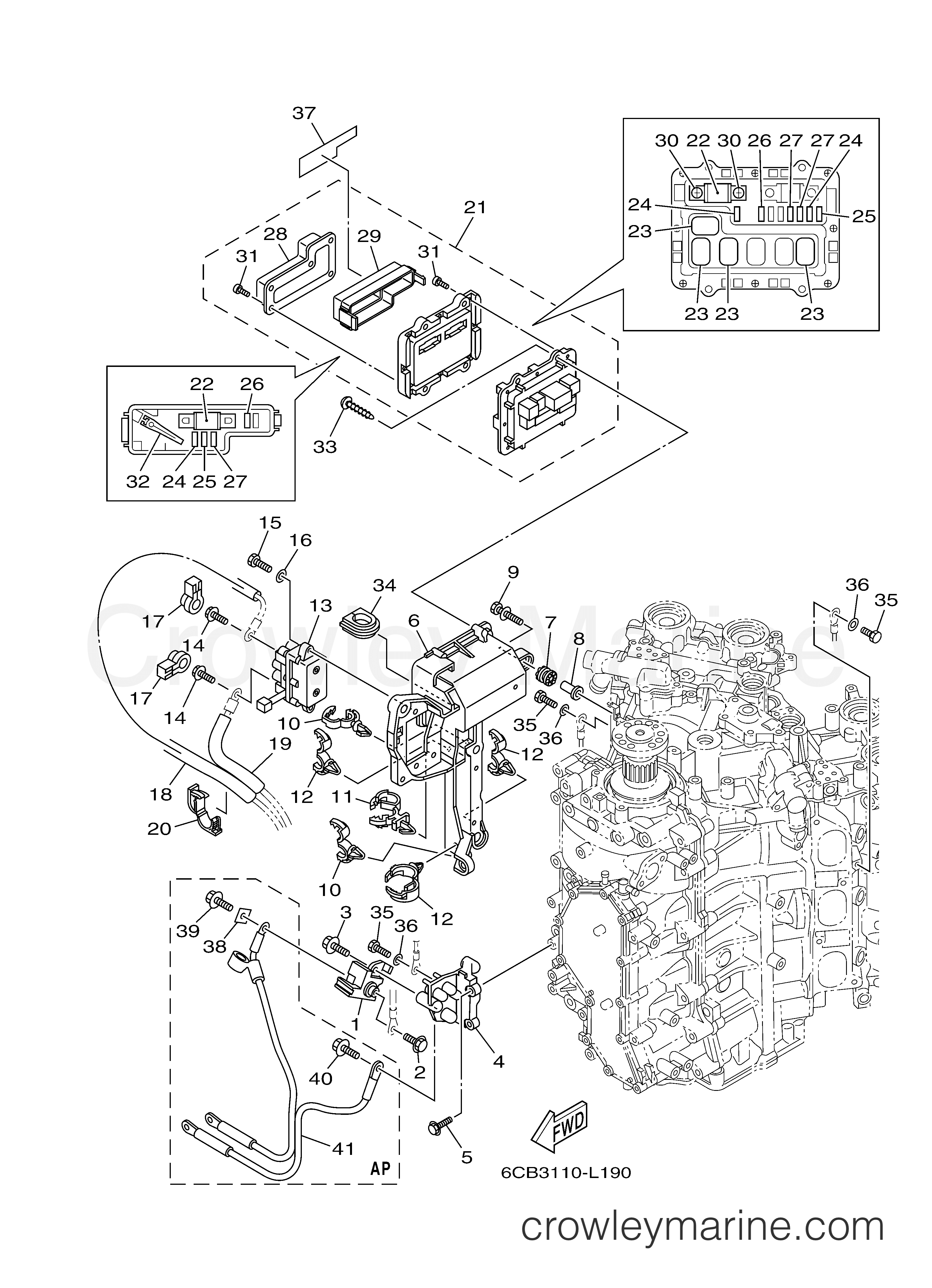 Yamaha Motors VF200LA - ELECTRICAL 3