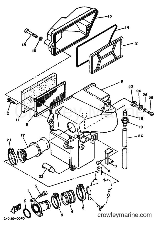 1992 Street Bike SR125 - SR125 (3MW3) [999] - INTAKE