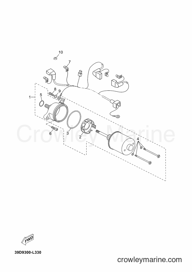 2016 Scooter YP125RA - YP125RA (2DMG) [010] - STARTING MOTOR