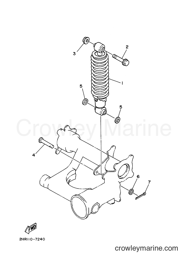 1998 ATV YFM400FW - YFM400FW (4SHD) [020] - REAR SUSPENSION