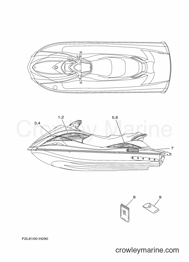 Yamaha Motors VX1100-H (F2L9) [010] - GRAPHICS