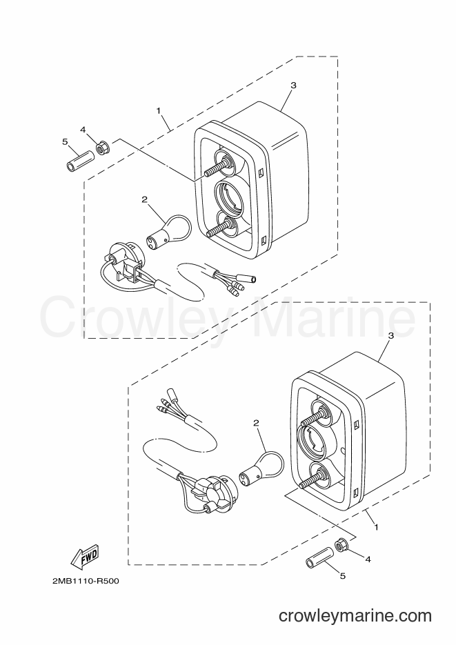 Yamaha Motors YXE700E (2MB7) [010] - TAILLIGHT