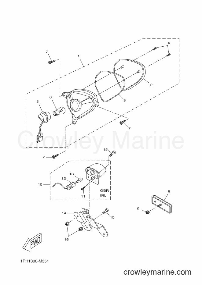 Yamaha Motors NS50 (1PH1) [050] - TAILLIGHT
