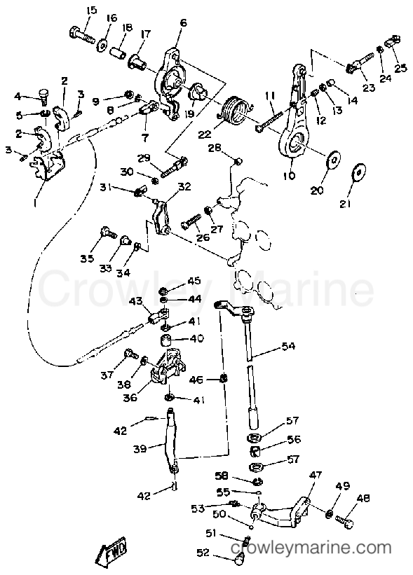 Yamaha Motors C115TXRQ - CONTROL ENGINE
