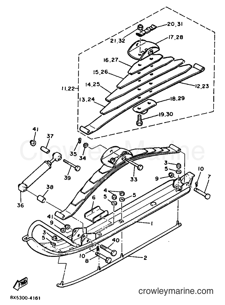 1987 Snowmobile ET340PL - ET340PL (83F) [999] - SKI