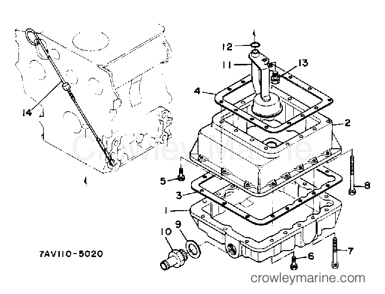 Yamaha Motors EDL5500DVES - OIL PAN
