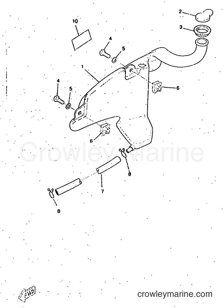 1997 Scooter CW50RS - CW50RS (4VB3) [999] - OIL TANK