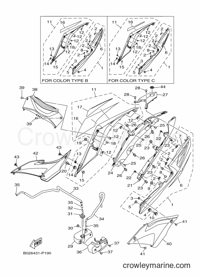 2015 Sport Bike YZF-R3 - YZF-R3 (2MS2) [010] - SIDE COVER