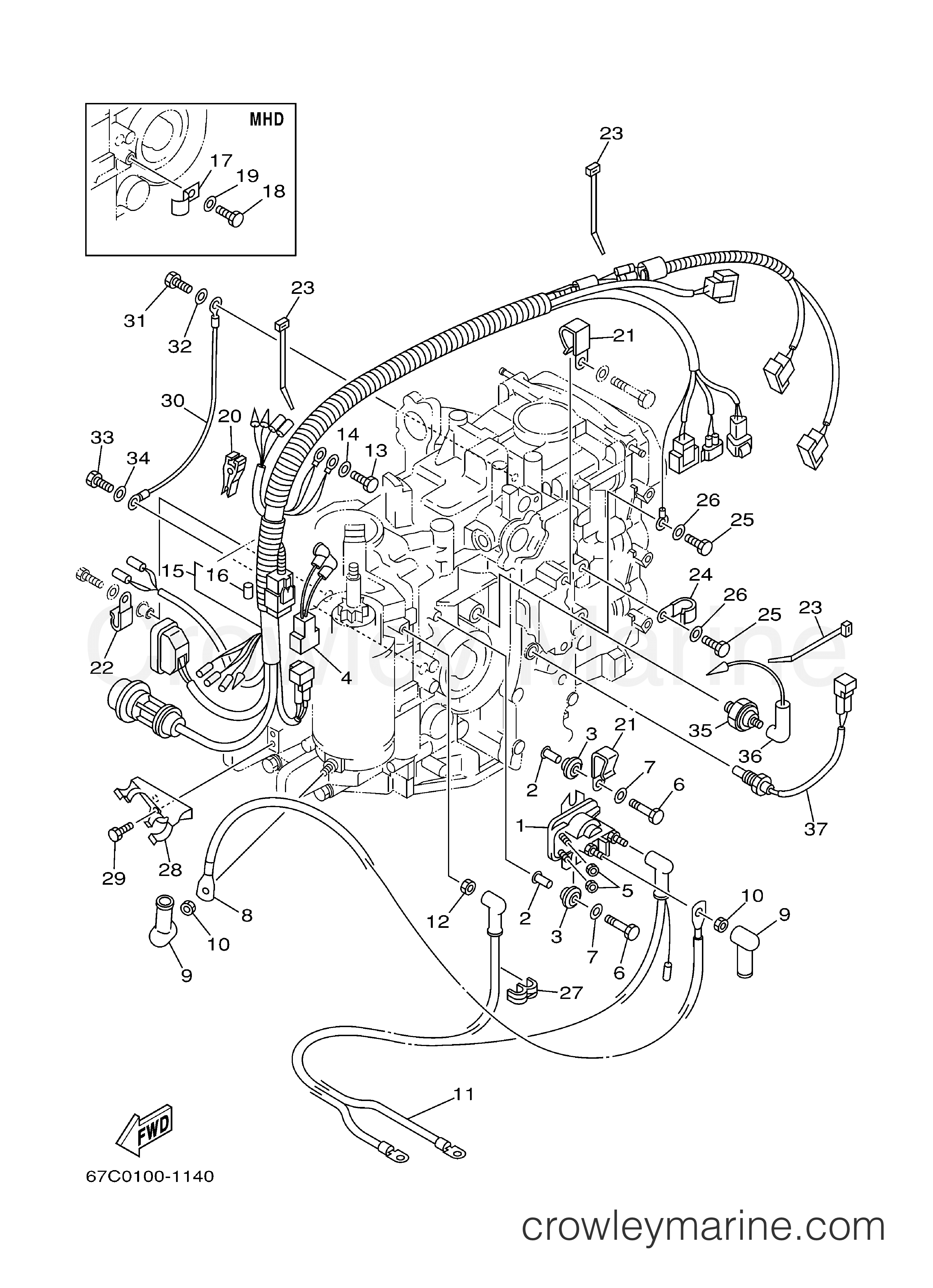 Yamaha Motors F30TLRZ - ELECTRICAL 2