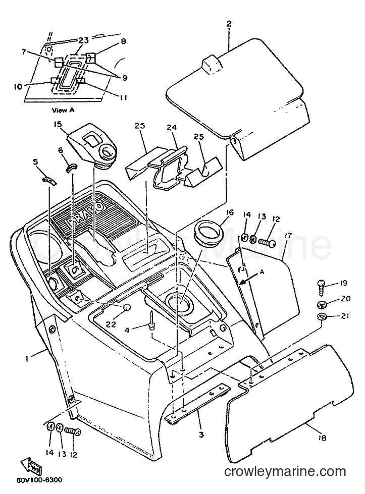 Yamaha Motors BR250 (8AD1) [020] - INSTRUMENT PANEL
