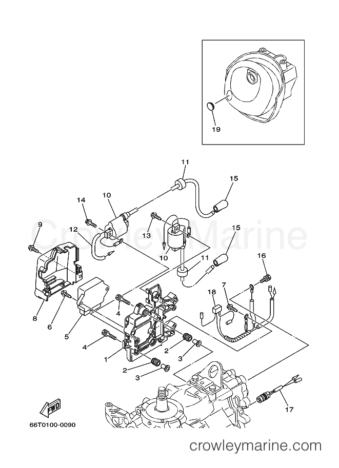 Yamaha Motors (E)40X (66T) [180] - ELECTRICAL 1