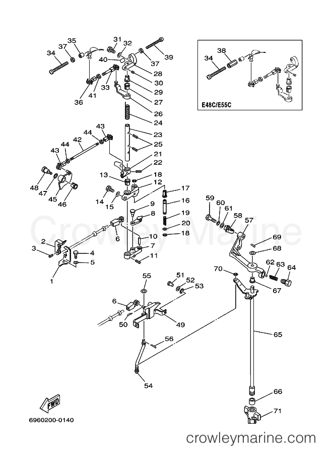 Yamaha Motors 55BEDS (6977) [130] - CONTROL