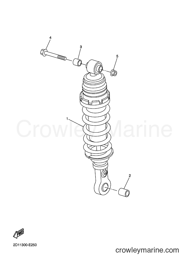 2015 Street Bike FZ1-S - FZ1-S (2DVB) [010] - REAR SUSPENSION