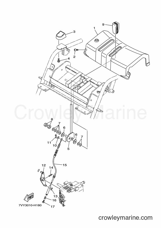 Yamaha Motors YS1070T (7XE5) [010] - CONTROL BOX