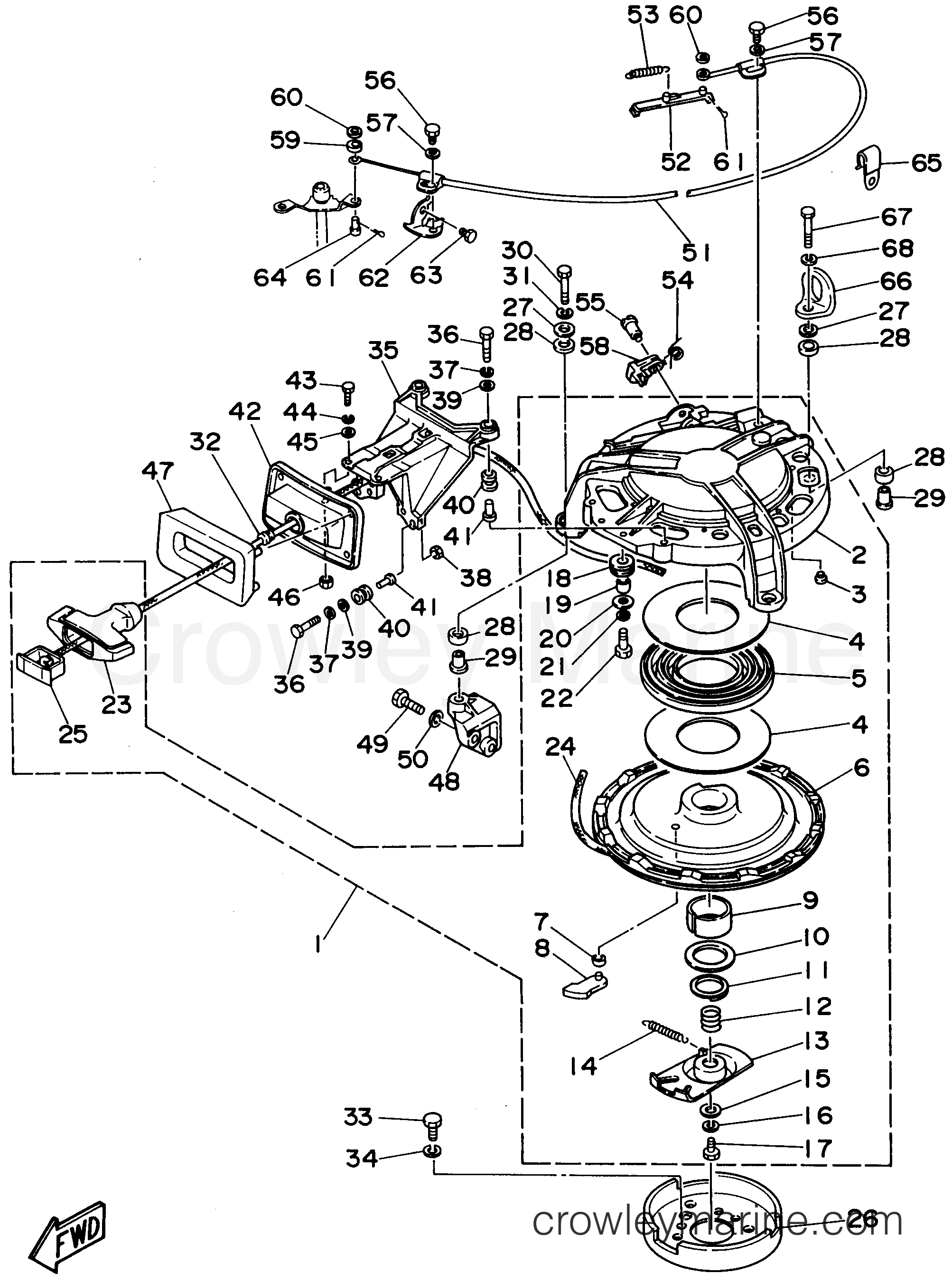 Yamaha Motors E48MLHU - STARTER
