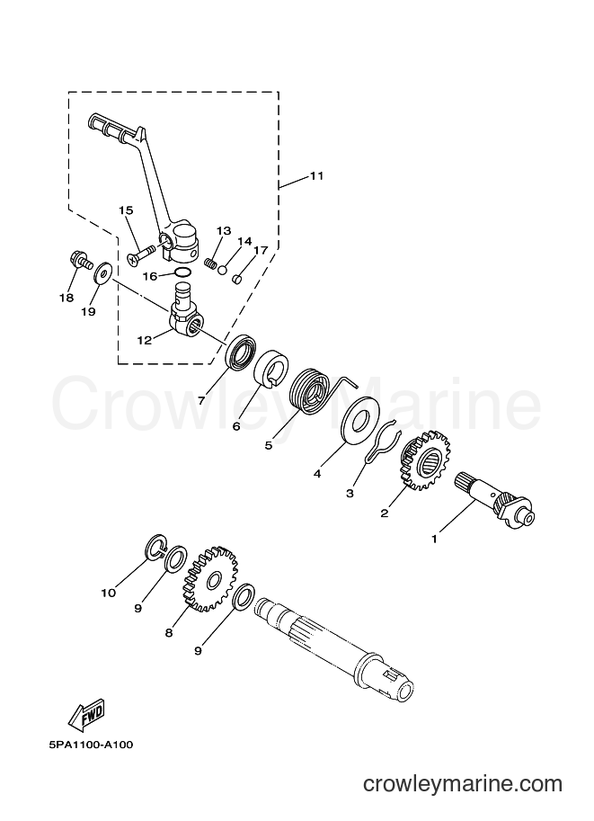 2009 Dirt Bike YZ85 - YZ85 (5PAN) [050] - STARTER