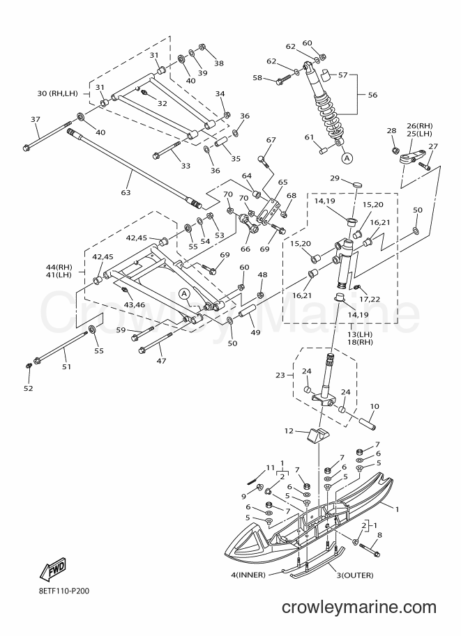 Yamaha Motors RS10VT (8ETH) [020] - SKI