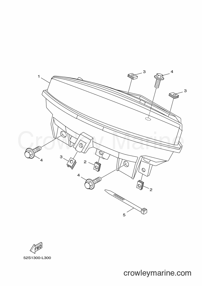 Yamaha Motors HW125 (53B2) [010] - METER