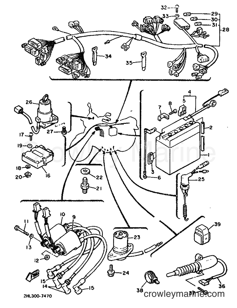1987 Street Bike XJ900F - XJ900F (2HL) [999] - ELECTRICAL 2