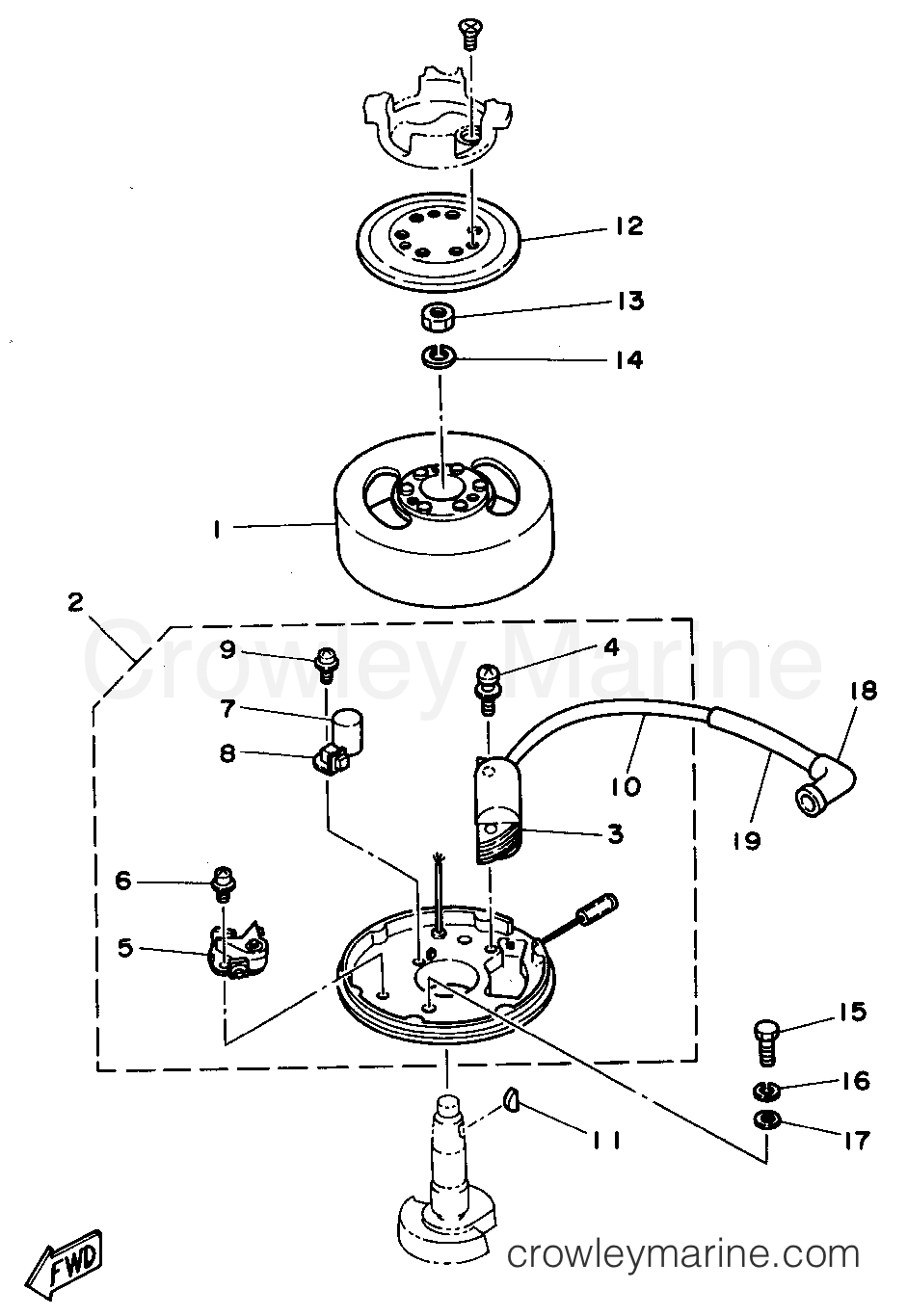 Yamaha Motors 2MSHS - GENERATOR